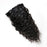 Natural wave 100% human hair extensions clip in