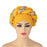 New Wholesale Custom Muslim Hijab Headscarf Braid Head Wrap Turban Cap Hat For Women Headwrap Hats