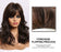 Brown Blonde Ash Gray Synthetic Wigs With Bangs perruque cheveux naturelle peluca proveedor peruca