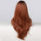 Red Synthetic Hair Wigs Bangs for Afro Women peruca peruca loira peruca lisa pelucas cabello natural