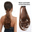 Hair Ponytail Extended Ponytail Wig Drawstring Ponytail Suitable for Black Women Heat Resistant Fiber