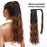 Hair Ponytail Extended Ponytail Wig Drawstring Ponytail Suitable for Black Women Heat Resistant Fiber