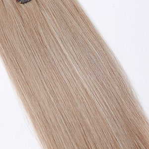 Synthetic Clip Wig Brown straight clip in hair extensions