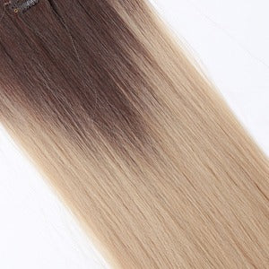 Synthetic Clip Wig Gradient Color On Hair Extensions