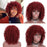 14inches Mixed Color Curly Hot Wigs