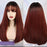 18inches Long Hot Natural Wig with Bangs