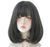 Halloween Pink Short Straight Bob Wig