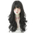 Halloween Ombre Brown Deep Wave Wig With Bangs