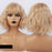 Halloween Pink Wave Short Bob Wig