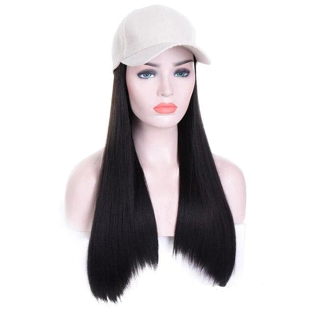 24inch Long Cap Hair Extension Hot Wigs