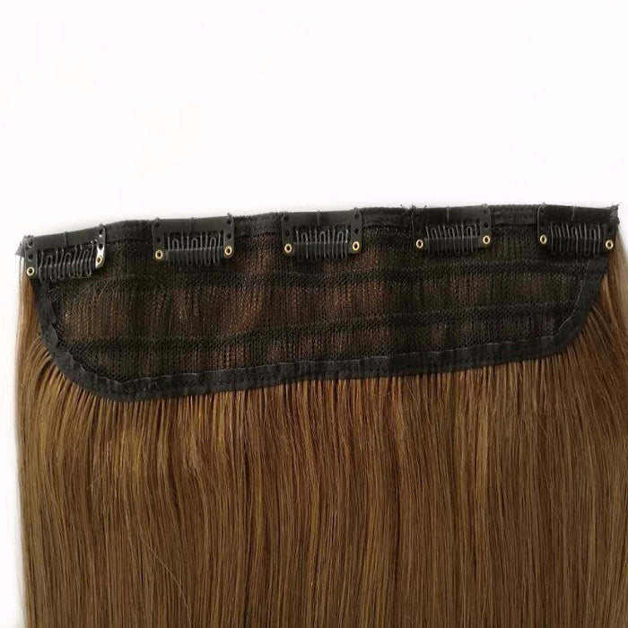 virgin one piece human hair extension clip in