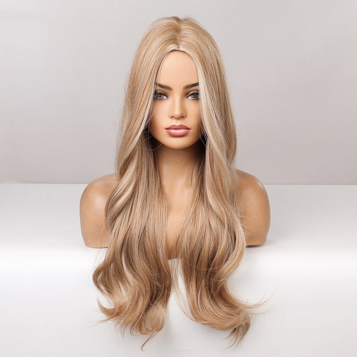 Synthetic Blonde Wig for Women Natural Hair Wig  Wigs Heat Resistant