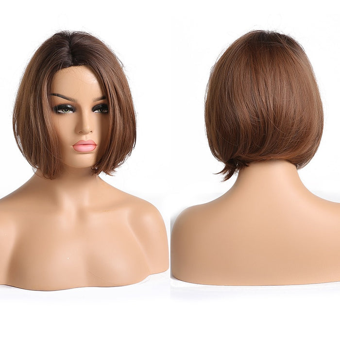 Synthetic Wigs With Bangs Natural Daily Wigs for Women Afro Wig Synthetic