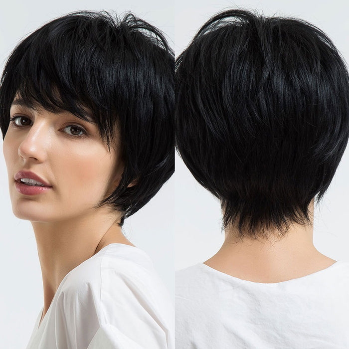 Synthetic Wigs With Bangs Natural Daily Wigs for Women Afro Wig Synthetic