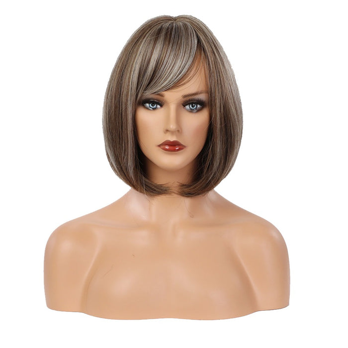 Synthetic Wigs With Bangs Natural Daily Wigs for Women Afro Wig Synthetic