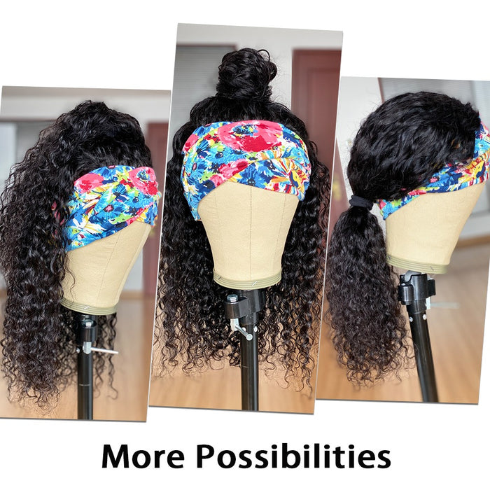 Headband wig wholesale straight headband wig vendor