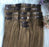 Human Good Quality Weft Extension Human hair Clip In Hair Extensions