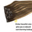 Cuticle Aligned Extensions Clip in Human Hair Extensions