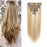 Wholesale 100 human hair extensions clip ins 1b