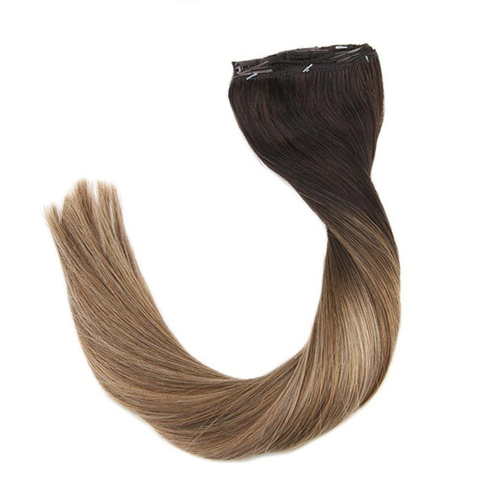 Wholesale virgin clip in extensions human hair