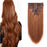 wholesale human hair double weft clip in human hair extensions