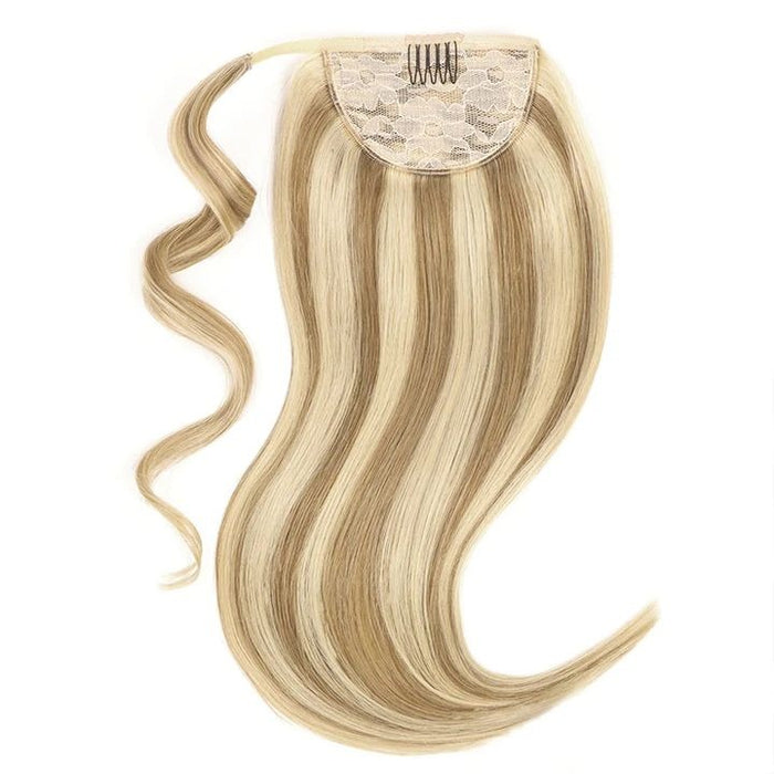 Human Hair Extension Drawstring Brazilian Human Ponytail Hair