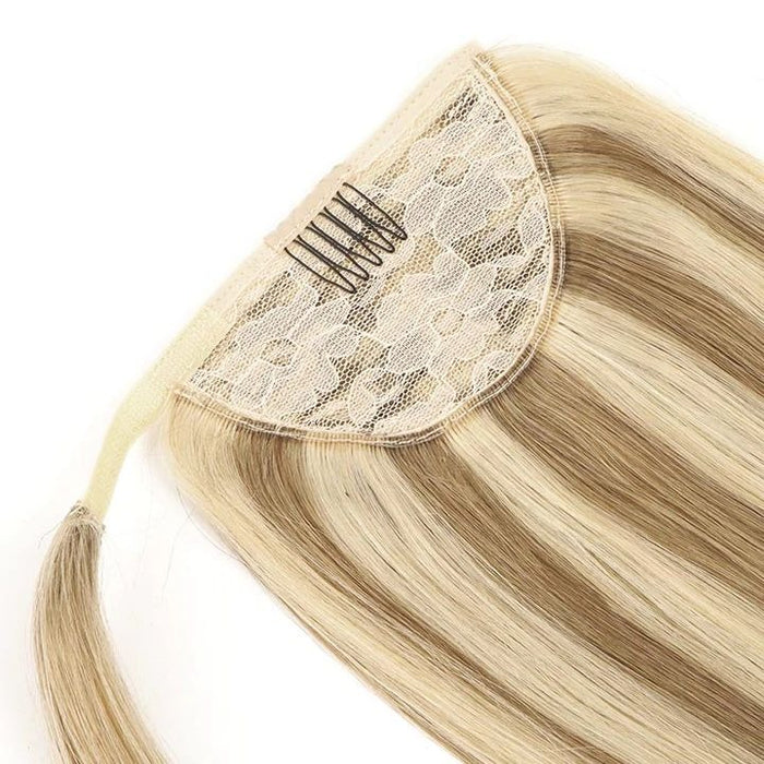 Human Hair Extension Drawstring Brazilian Human Ponytail Hair