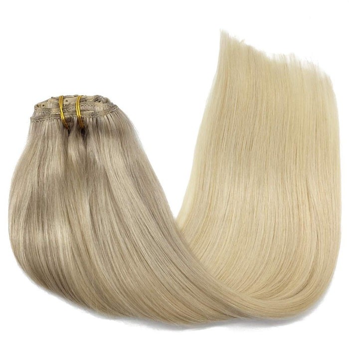 Hair Healthy Soft Virgin Hair Lace Clip In Human Hair Extensions