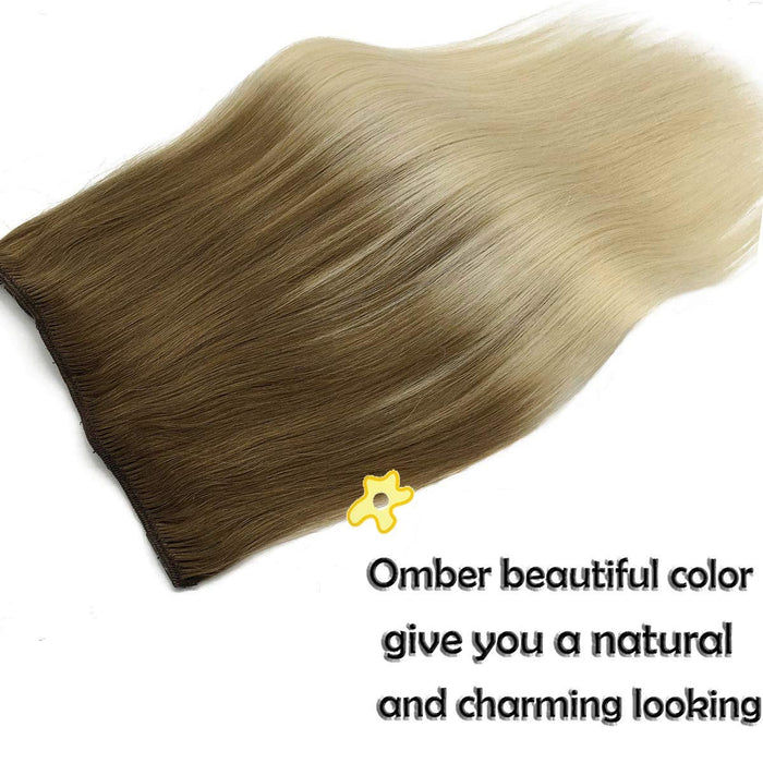 Hair Healthy Soft Virgin Hair Lace Clip In Human Hair Extensions