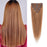 Wholesale human hair straight hair extensions with clip