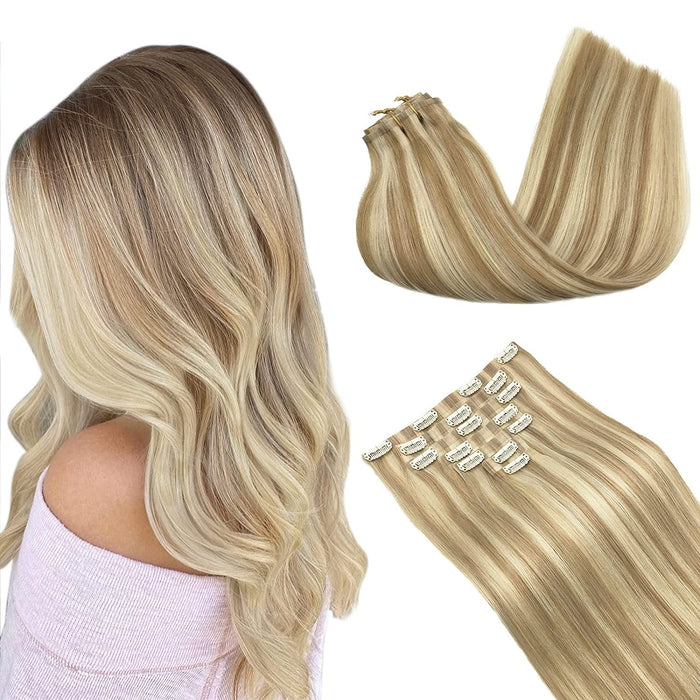 Invisible Seamless Clip in Hair Extensions Cambodian Cuticle Aligned Curly Drawstring Ponytail