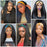 Headband wigs human hair wig with headband wigs for black women