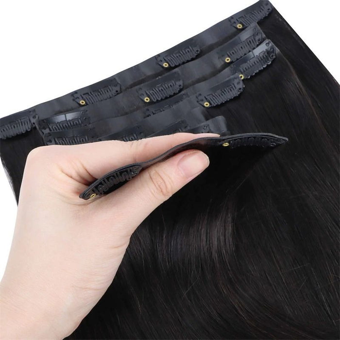 Cuticle Aligned Double Drawn hair Seamless Natural Human Hair Extensions 160g 20inch for beauty