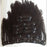 Wholesale stock human hair kinky curly clip in hair extension