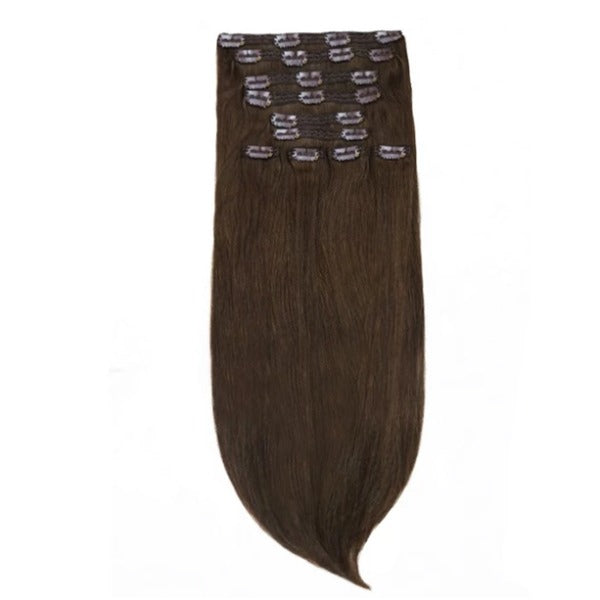 Wholesale virgin hair vendors cuticle aligned raw virgin clip in human hair