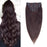 Wholesale virgin hair vendors cuticle aligned raw virgin clip in human hair