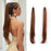 Claw Clip in Pony Tail Long Straight Claw Jaw Ponytail Hair Extension